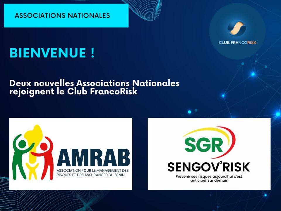 Deux nouvelles associations membres